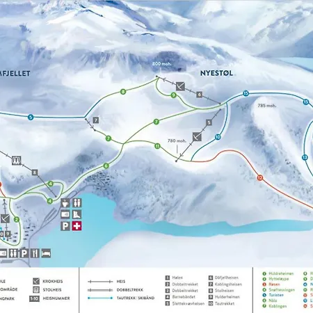 Hotell Sirdal Fjellpark Tjorhom